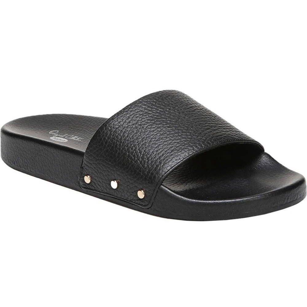 Dr. Scholls Pisces Black Pool Slide
